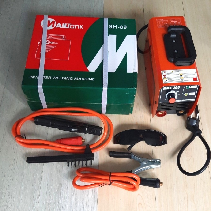 Mesin travo Las inverter mma 200a mma 200 igbt mailtank sh 89