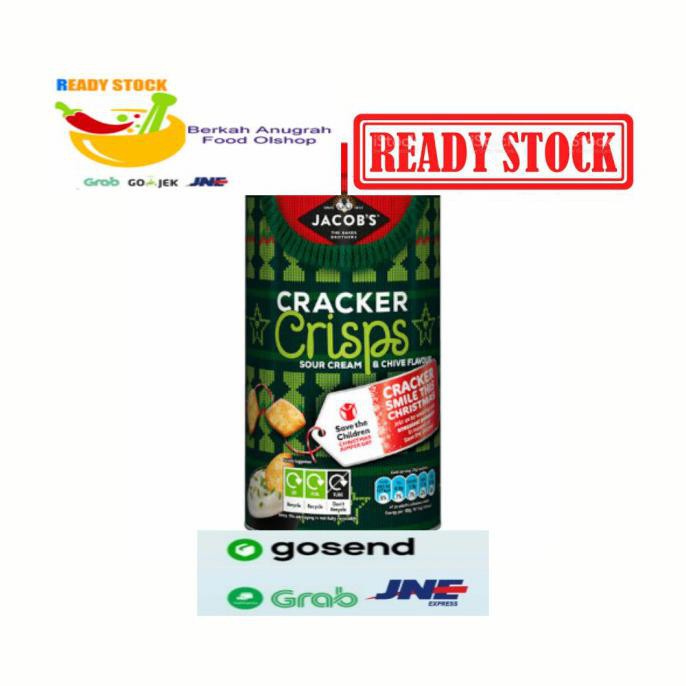 

PROMO JACOBS CRACKER CRISPS SOUR CREAM & CHIVES 260G