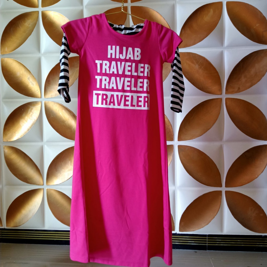 Gamis Anak Sporty Set Hijab