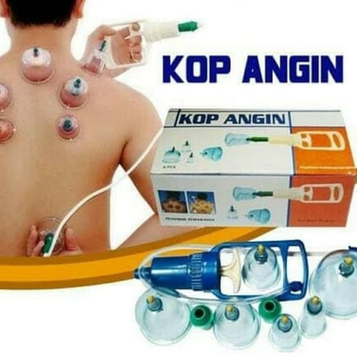 Alat Bekam /Kop Angin/ Kop Badan Isi 6Set