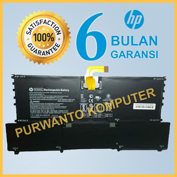 Original Baterai Laptop HP Spectre 13-V020TU 13-V021NR 13-V022TU 13-V023TU 13-V024TU 13-V025TU 13-V0