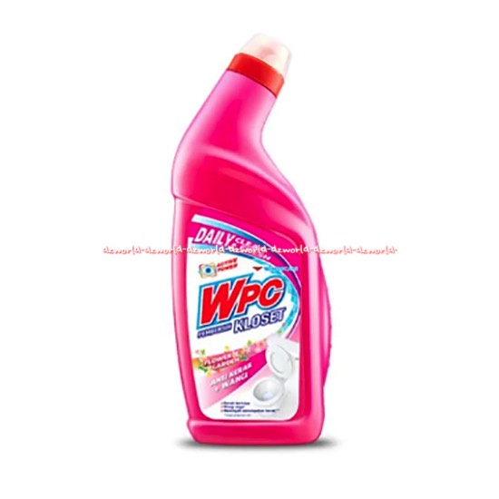 WPC Pembersih Kloset 600ml Clean Flower Fresh Breeze  Pink Hijau Pembersih Toilet Closet WC Kamar Mandi Noda Membandel Kerak