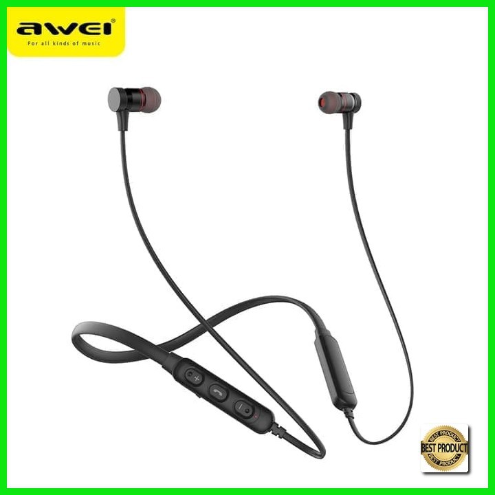 AWEI Bluetooth Earphone Headset - G10 - Black