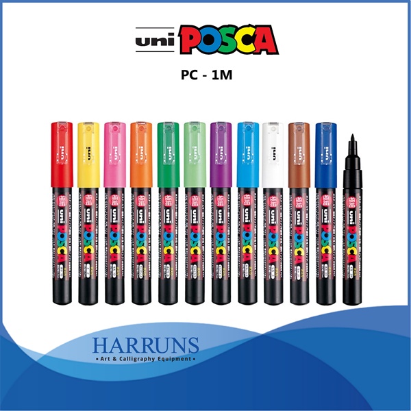 15 Posca Paint Markers Set, PC-5M Medium Posca Markers with