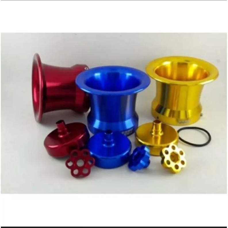 Velocity Karbu PE 28 PWK 28 Corong Karbu Plus Setelan Tutup PE 28 PWK 28 Bahan Cnc Universal