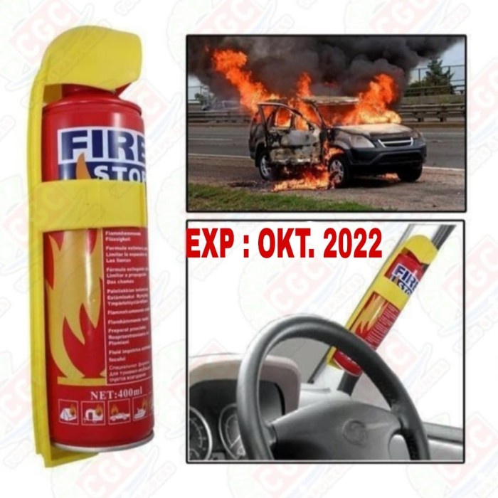 b0n1h Alat Pemadam Api Mini Apar Fire Stop Mobil 500Ml Promo + Braket Hh300H