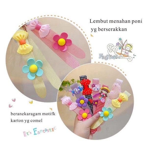 BANDANA KARAKTER ANAK MOTIF LUCU UNTUK ANAK ANAK [SWEETSPACE]