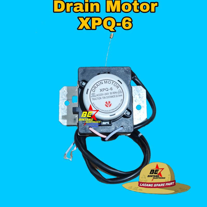 DRAIN MOTOR MESIN CUCI ELECTROLUX DRAIN MOTOR XPQ-6 DRAIN TRACTOR MESIN CUCI OTOMATIS