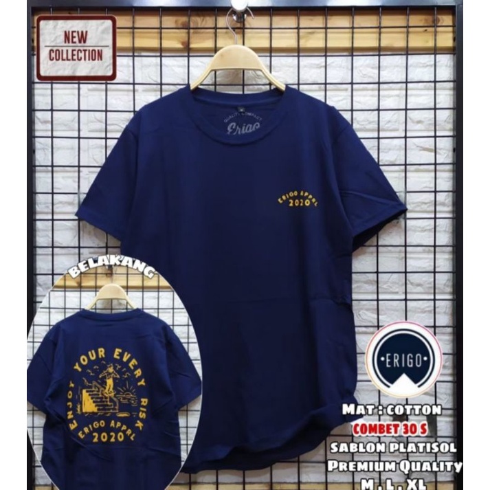 moxsa second store-kaos erigo pria kaos erigo pendek erigo pria kaos erigo pria