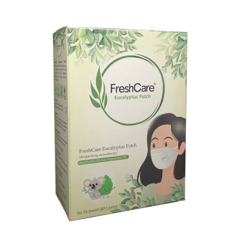 Freshcare Eucalyptus Patch (Sticker Masker Pelega Nafas) 1 box