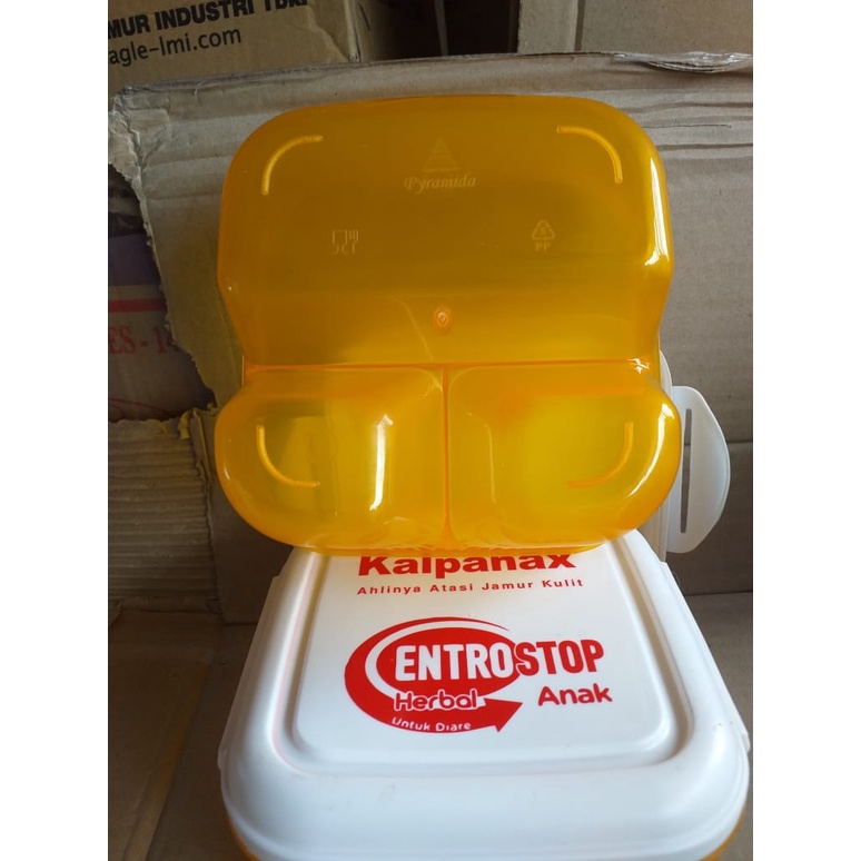 Tempat Makan Lunch Box Sekat 3 - Souvenir Makan Anak