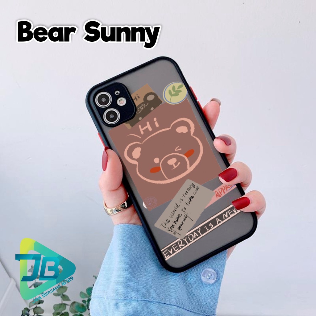 SOFTCASE DOVE BEAR SUNNY OPPO VIVO SAMSUNG XIAOMI REALME IPHONE ALL TYPE JB4914