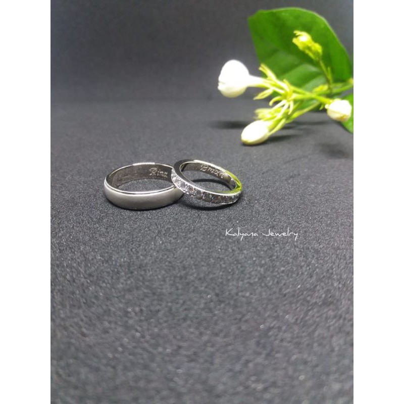 Cincin Couple Silver 925, Cincin Nikah, Cincin Tunangan