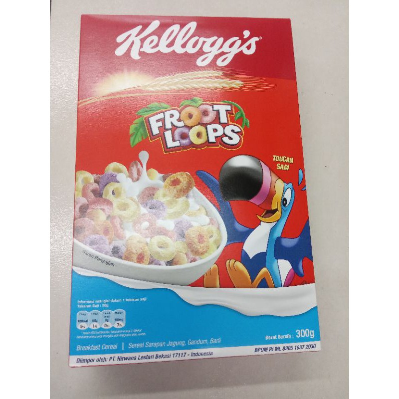 

KELLOGS FROOT LOOPS 300G