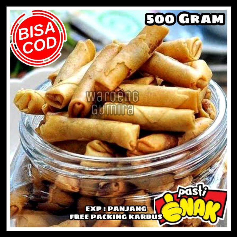 

Sumpia Udang Makanan Ringan Cemilan Jadul Snack Kiloan 500 Gram