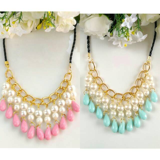 Aksesoris kalung hijab kalung fashion unik kekinian kalung hijab fashion wanita elegan lucu unikw