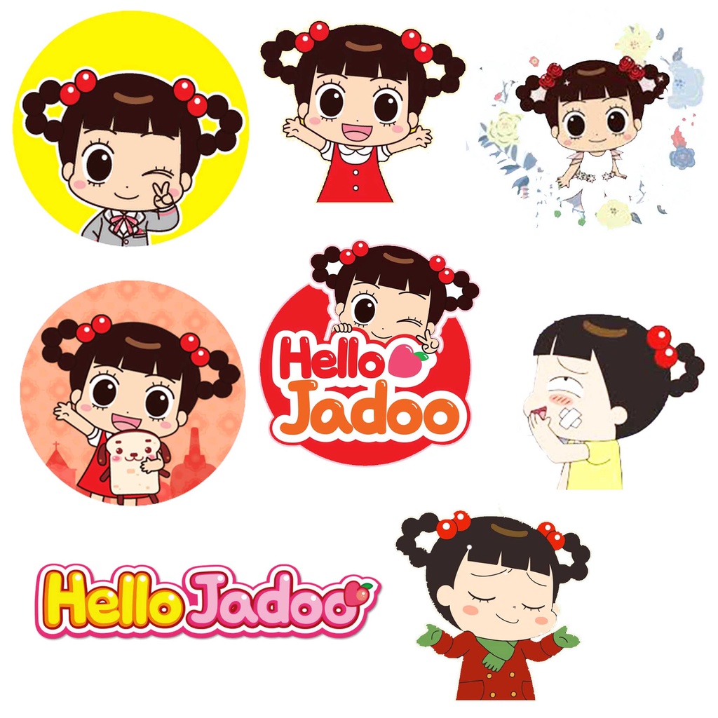 

Stiker Hello Jadoo Sticker BISA CUSTOM Helo Jadu Jado Mainan Anak Gambar Anak Main Kartun Animasi Anime Mewarnai Menggambar Edukasi