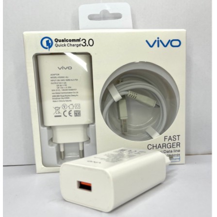 Travel Charger Vivo X27 X30 Q.C 3.0 Support FastCharging Type C