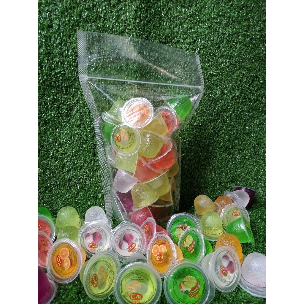 

INACO JELLY MIX FRUIT | AGAR-AGAR INACO ISI -+30 BERAT 50