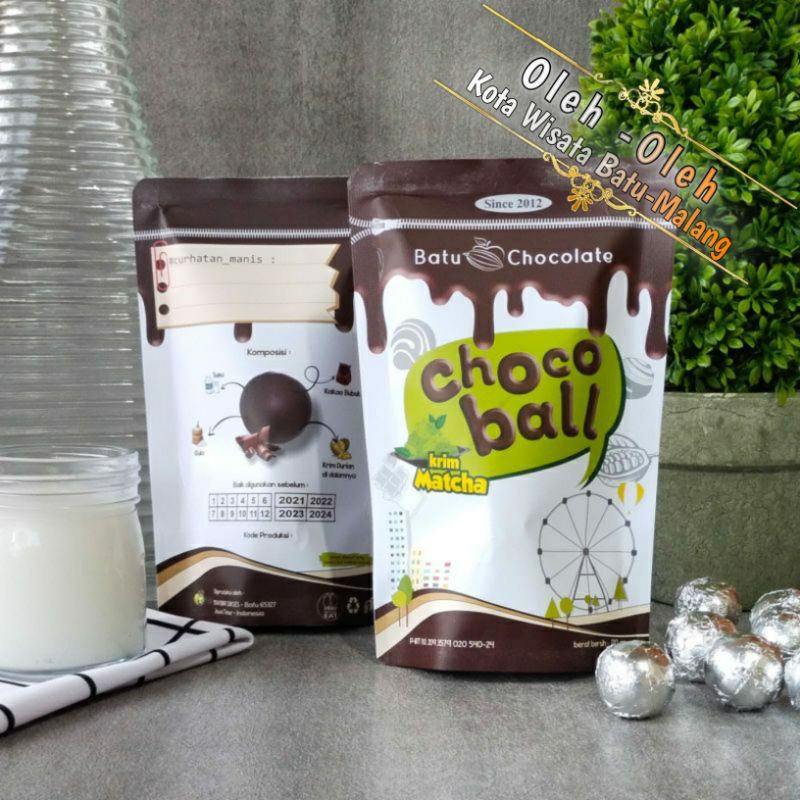 

OLEH-OLEH KHAS MALANG_CHOCO BALL MATCHA