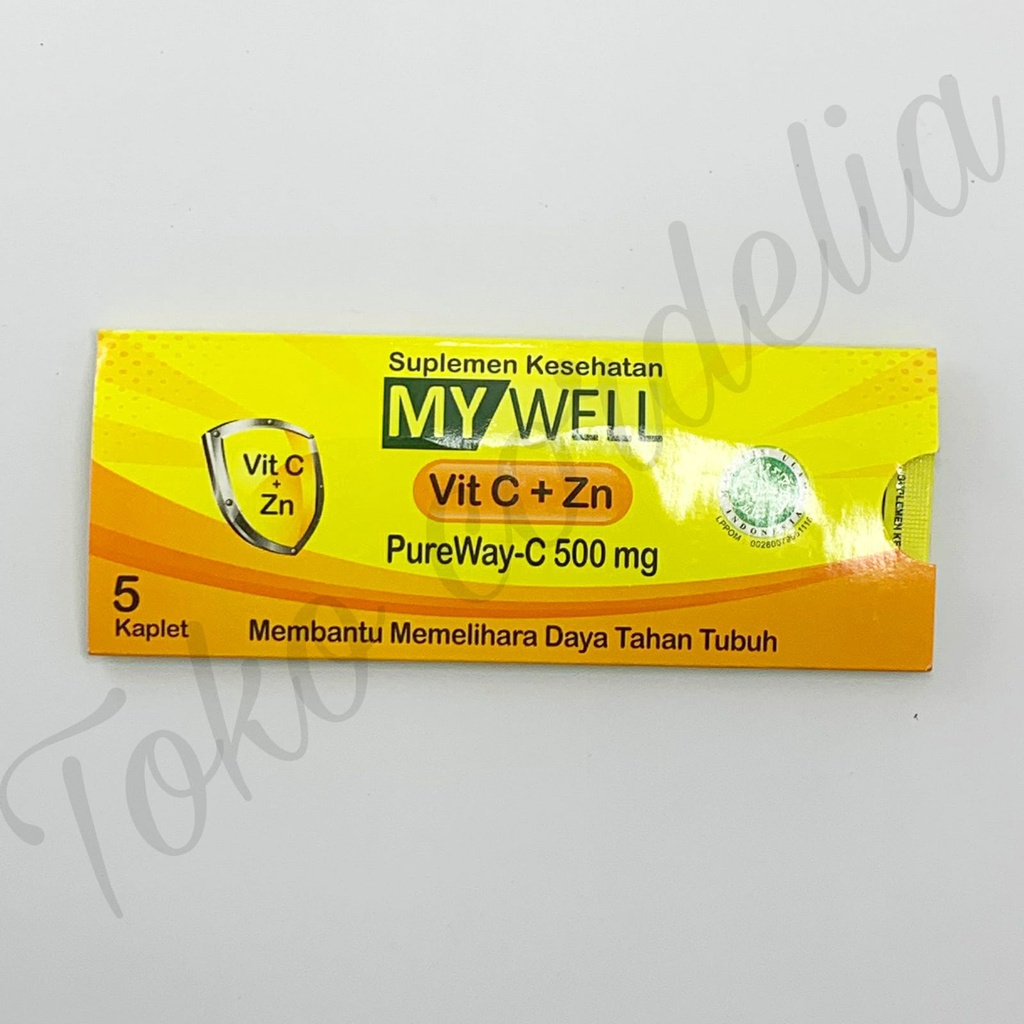 Mywell Vitamin C 500 mg + Zinc - Memelihara daya tahan tubuh
