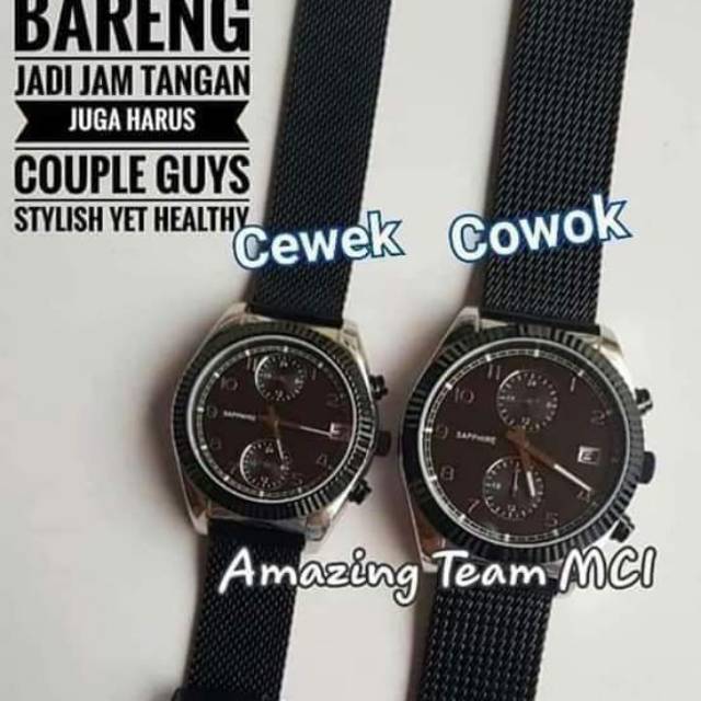Jam tangan dengan batu Germanium