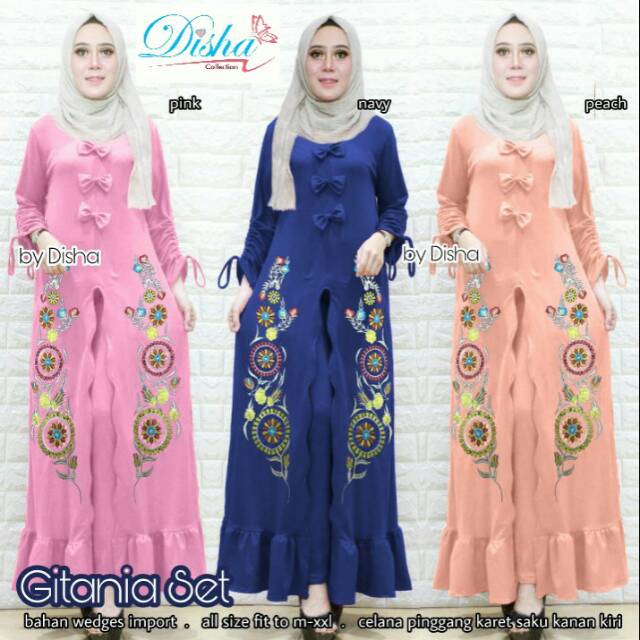 

Gitania set (peach)