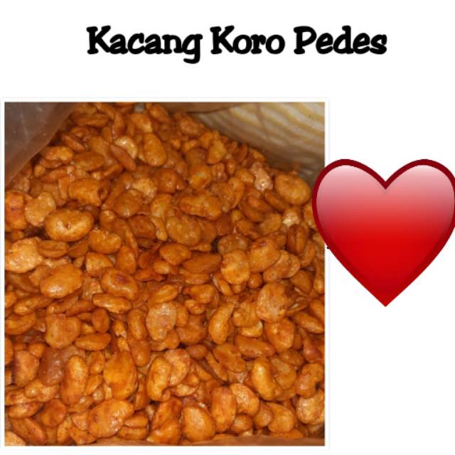 

Kacang koro pedas