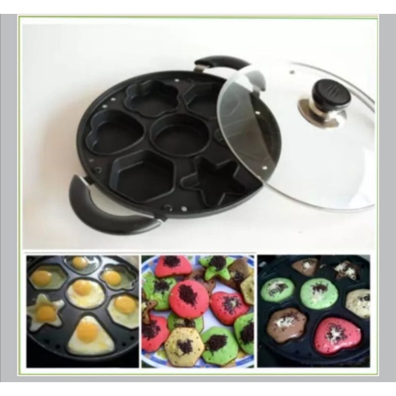 Cetakan Kue Cubit/Bolu Panggang/Kue Lumpur Anti Lengket