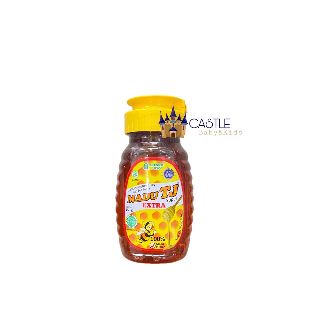 Castle - Madu TJ Murni - Madu TJ Super 150g - 250g - 500g - Madu asli - Madu Anak - Madu Tresno Joyo