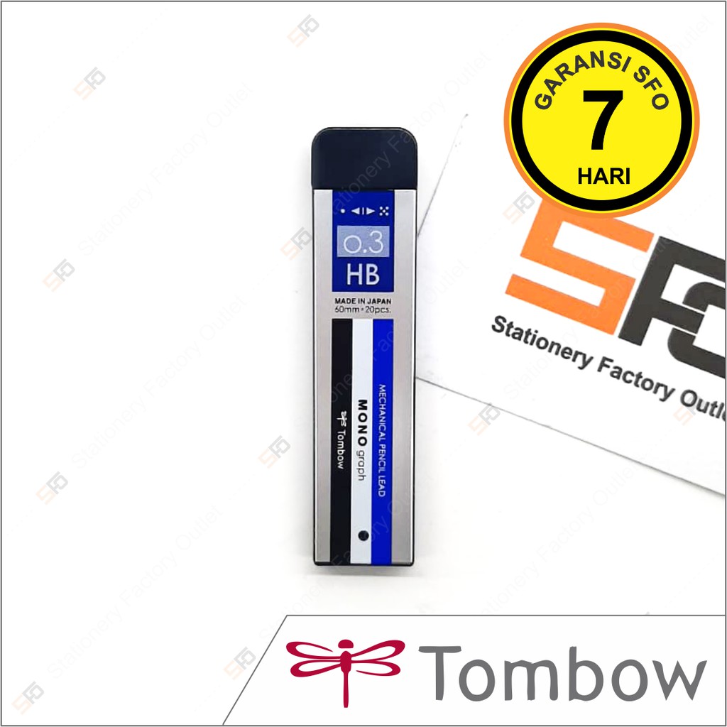 

Isi Pensil Mekanik Tombow 0.3 mm