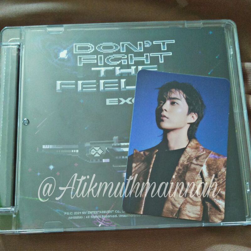 PC Photocard Xiumin EXO album DFTF jewel ver.