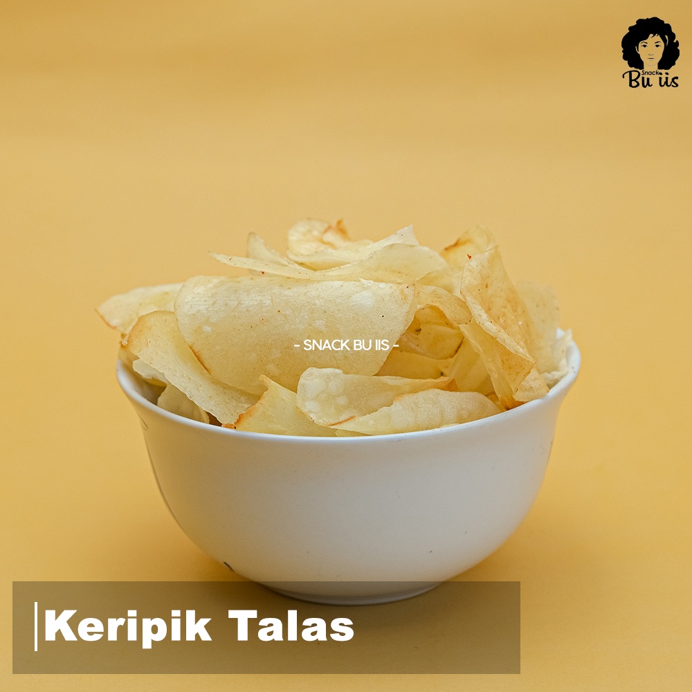 250gram Keripik Talas Murni (tanpa Penguning) Khas Sukabumi Snack Bu iis Cemilan Sukabumi