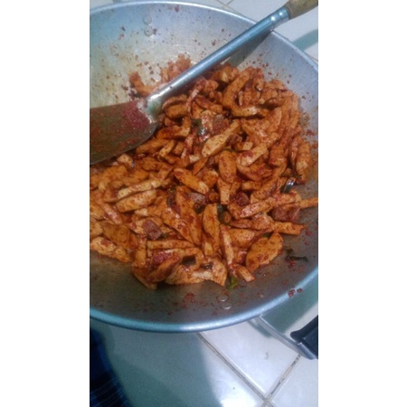 

Basreng Pedas daun jeruk
