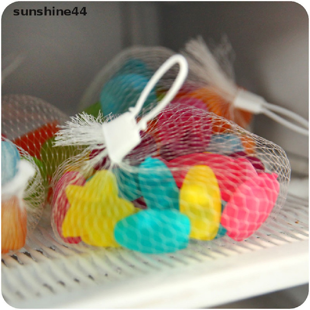 Sunshine 6pcs Cetakan Es Batu Bentuk Buah / Persegi reusable