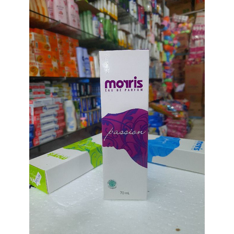 Morris parfum 70 ml parfume moris wanita cewek passion secret happy pure beautuful segar tahan lama