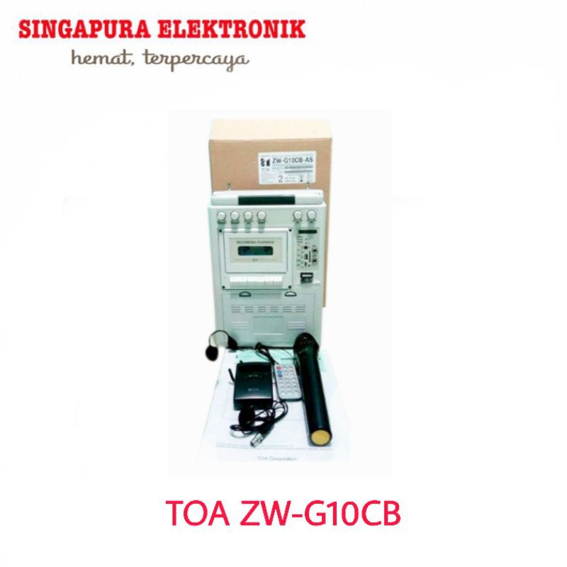 Toa Speaker wirelles portable ZW-G10CB