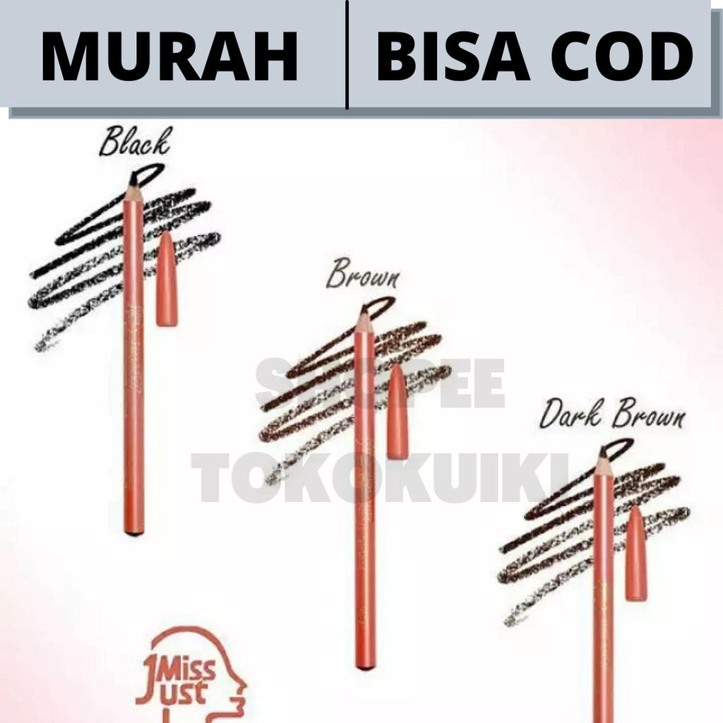 Pensil Alis Just Miss Orange (BPOM Resmi) / Justmiss eyebrow pencil 311