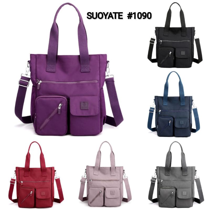 SUOYATE  1090  Tas selempang wanita antiair (Muat laptop 14&quot;)