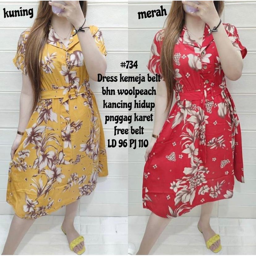 Dress Selutut Sandra 372