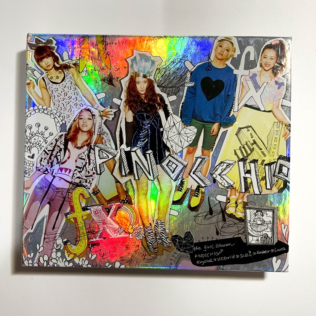 f(x) Pinnochio Album CD Kpop Unsealed