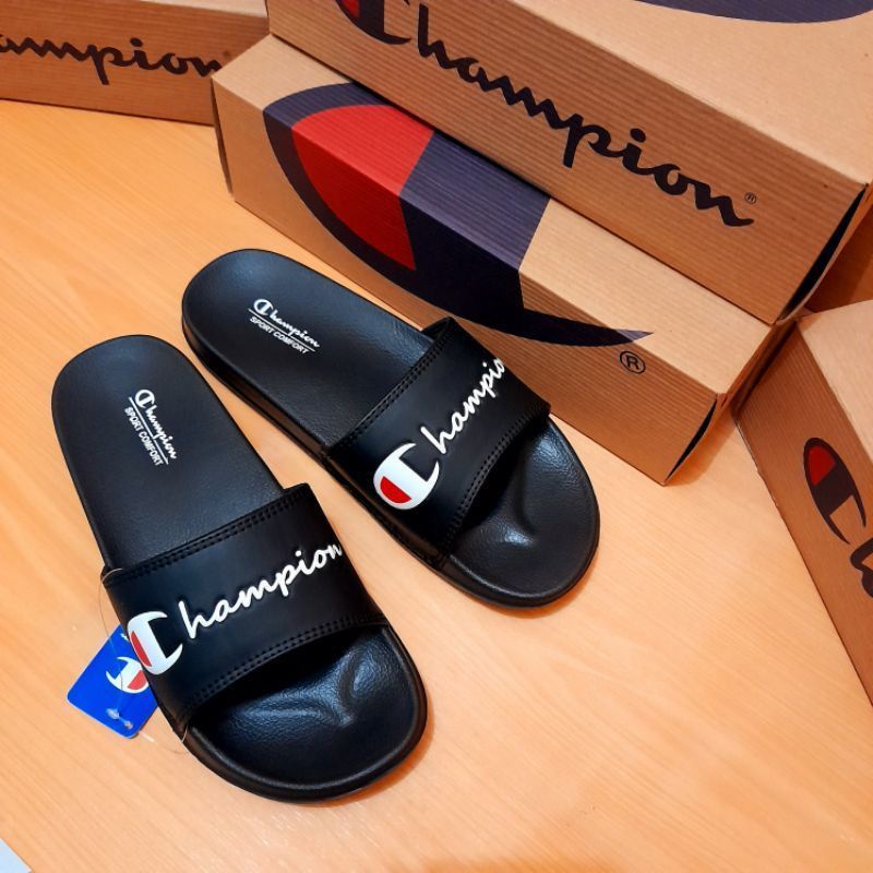 sendal champion/sendal selop/sendal slip on/sendal slide/sendal murah/sendal pria/sendal wanita orig