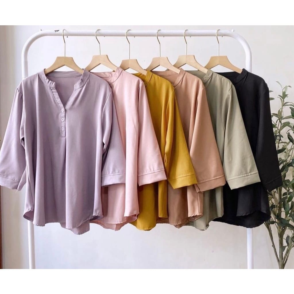 Jema Blouse- Atasan Wanita- Blouse Wanita- Blouse Oversize