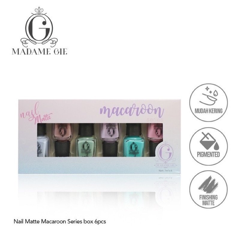 MADAME GIE N-MATTE BASIC SERIES,ELEGANT,MACAROON