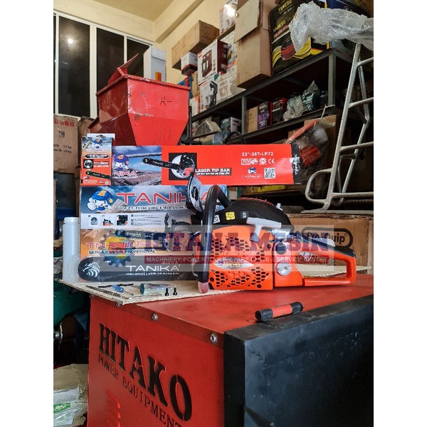 MESIN POTONG KAYU TANIKA LITE 7 CHAINSAW 22INCH SINSO SENSO GERGAJI KAYU