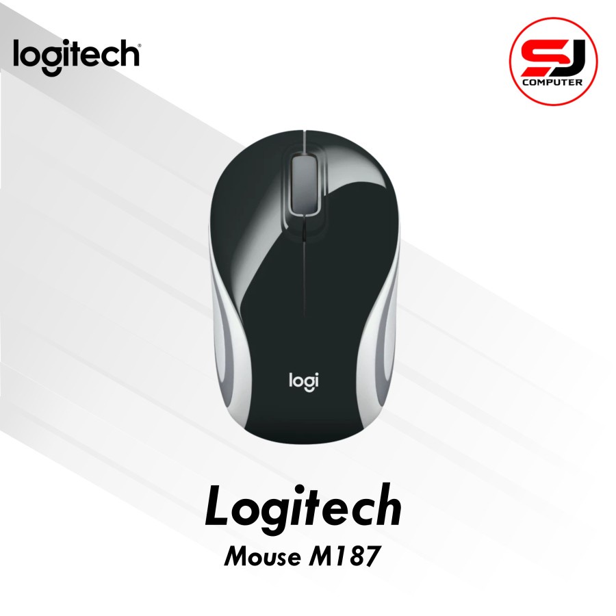 Mouse Wireless Logitech M187 Original Garansi Resmi