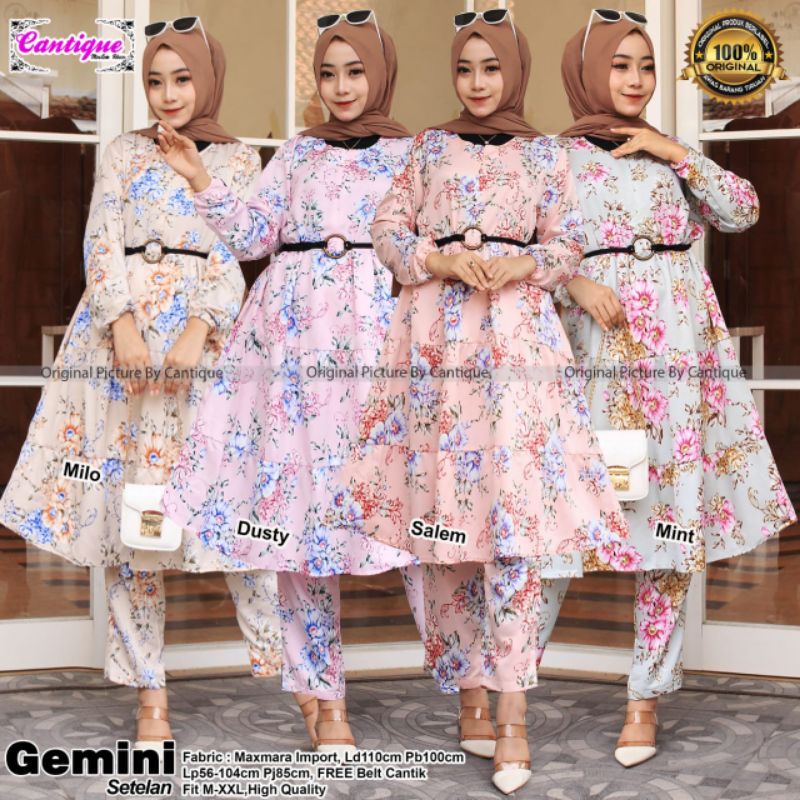 Gemini setelan wanita maxmara by cantique