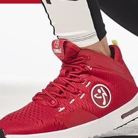 Sepatu ZUMBA WEAR original ZUMBA Air Funk Red ---Terbaru---