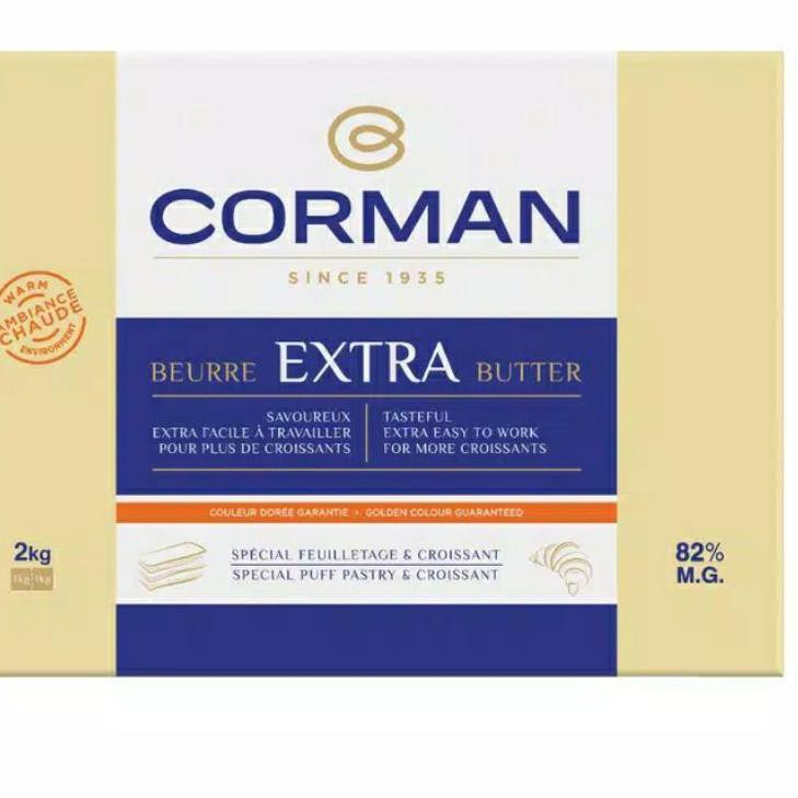 

REAL PICT ! corman extra butter corman biru kemasan repack