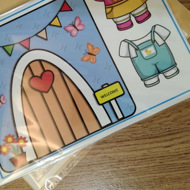 Bebek Viral Mainan Edukasi Paper Duck Mudah disusun